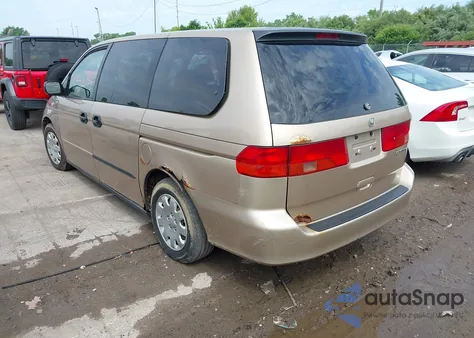 2000 Honda Odyssey z USA, uszkodzony, nr VIN 2HCRL1851YH506200